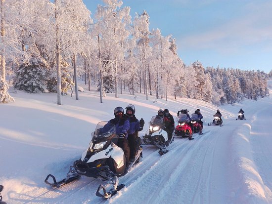 snowmobiling